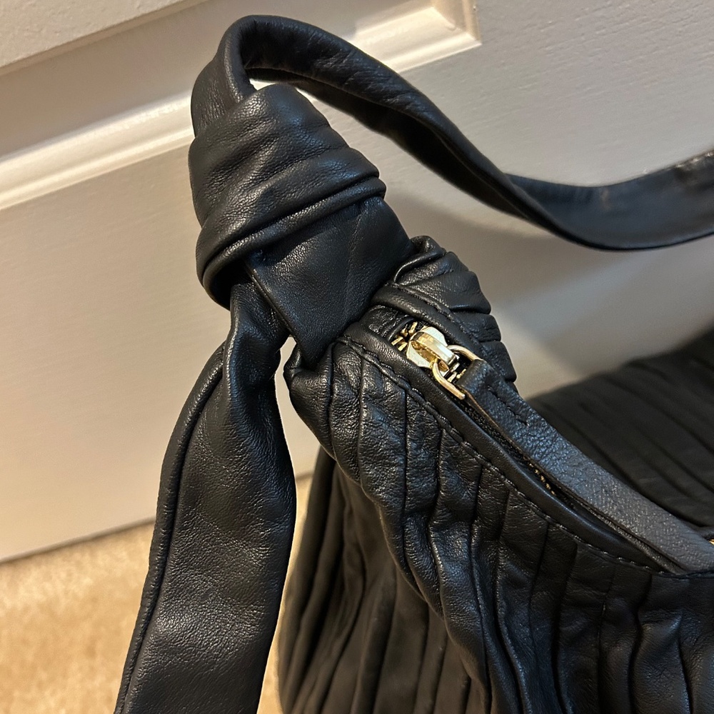 Leather handbag - Picture 4 of 6